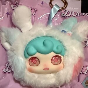 Domi Pinpin World Plush Series Zipper Pouch - Minor Cold/Long-Bearded Deer